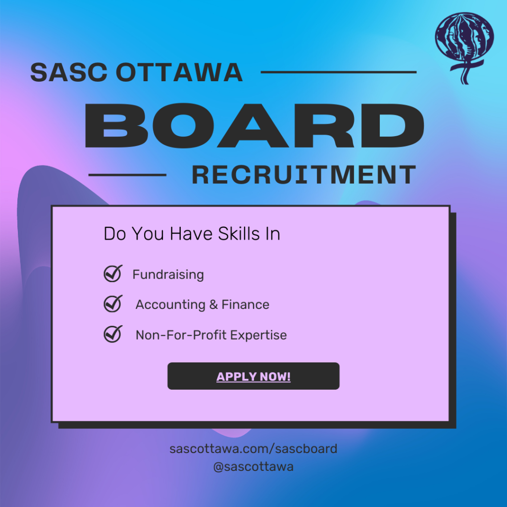SASC Ottawa Board Recruitment