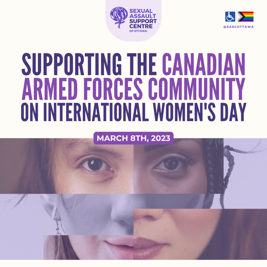SASC Ottawa Presents: Supporting Canada’s Defence Community on #IWD